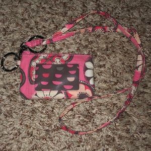 Vera Bradley Lanyard and ID Case